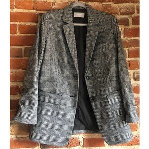 Everlane Oversized Blazer in Glen Plaid